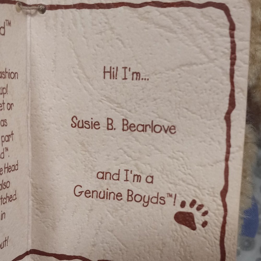 Boyds Bears "Beary Best Mom" Collectors Bear - Picture 8 of 10